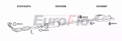 Система выпуска ОГ EuroFlo VOXC724 3001